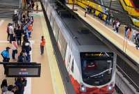 El Metro de Quito arrancó en mayo la operación comercial.