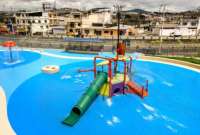 Lagunas artificiales, juegos acuáticos y una piscina de olas estarán operativas en Guayaquil durante el feriado. 