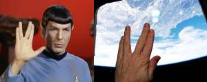 Astronauta rinde homenaje a Leonard Nimoy desde el espacio