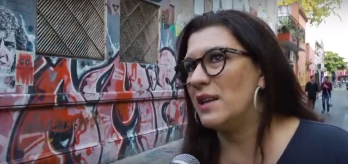 Cynthia Garc&iacute;a, periodista del diario P&aacute;gina 12.