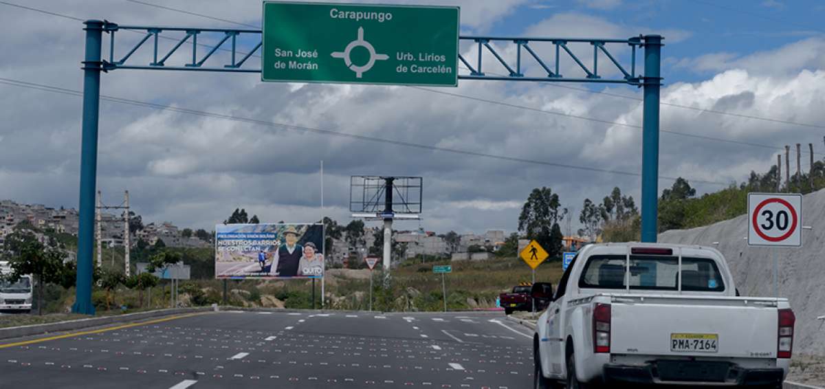 Por la prolongaci&oacute;n de la av. Sim&oacute;n Bol&iacute;var circulan 19.000 veh&iacute;culos diarios en promedio, seg&uacute;n el Cabildo.