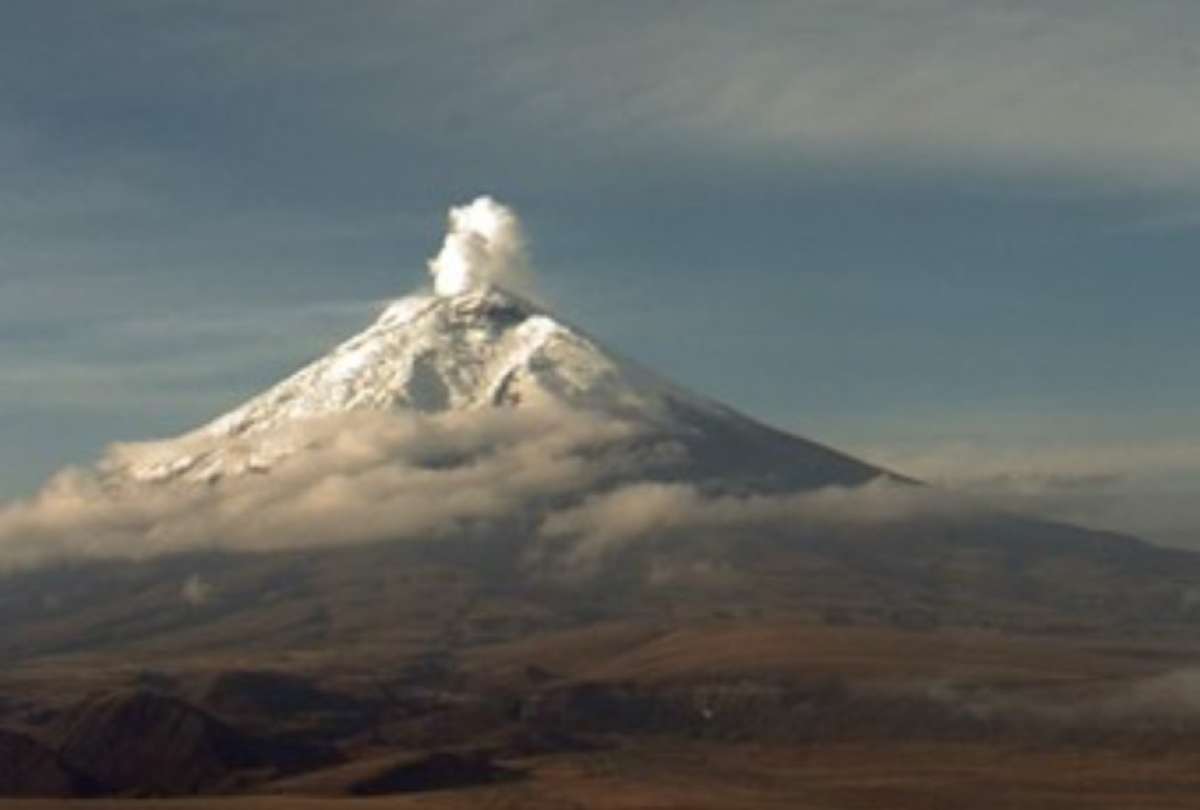 ECU911 monitorea la actividad del volcán Cotopaxi