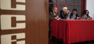 El conversatorio se llev&oacute; a cabo en la Casa de la Cultura Ecuatoriana de Quito.