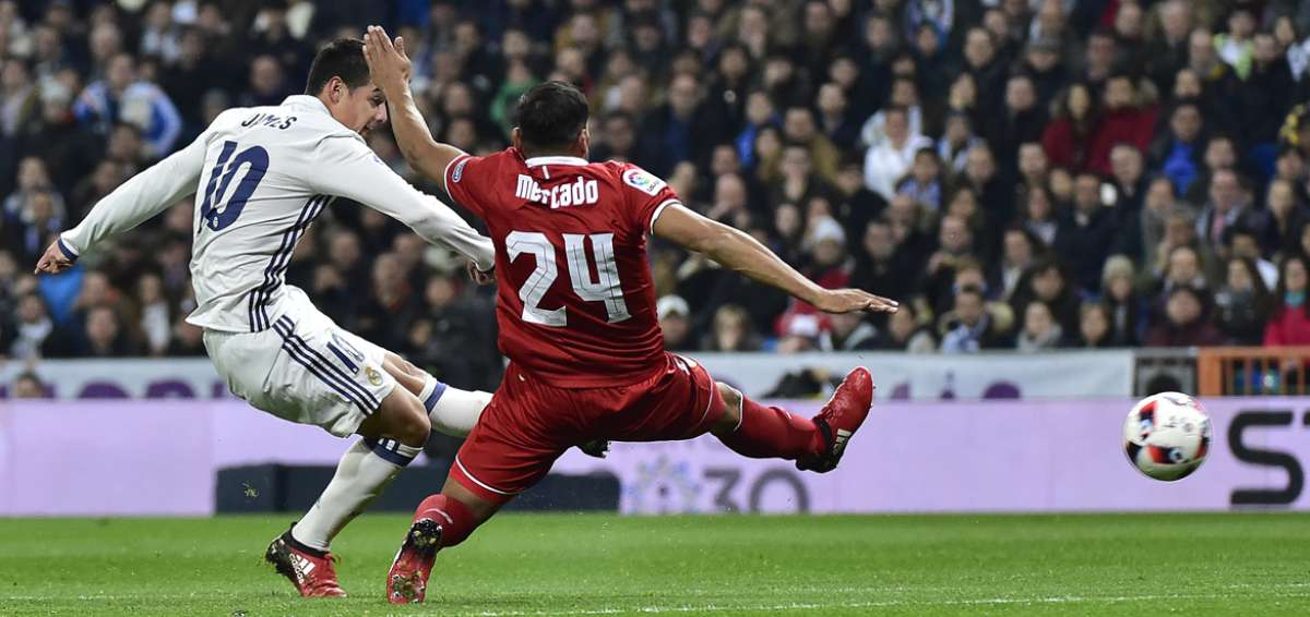 James es protagonista en la victoria del Real Madrid