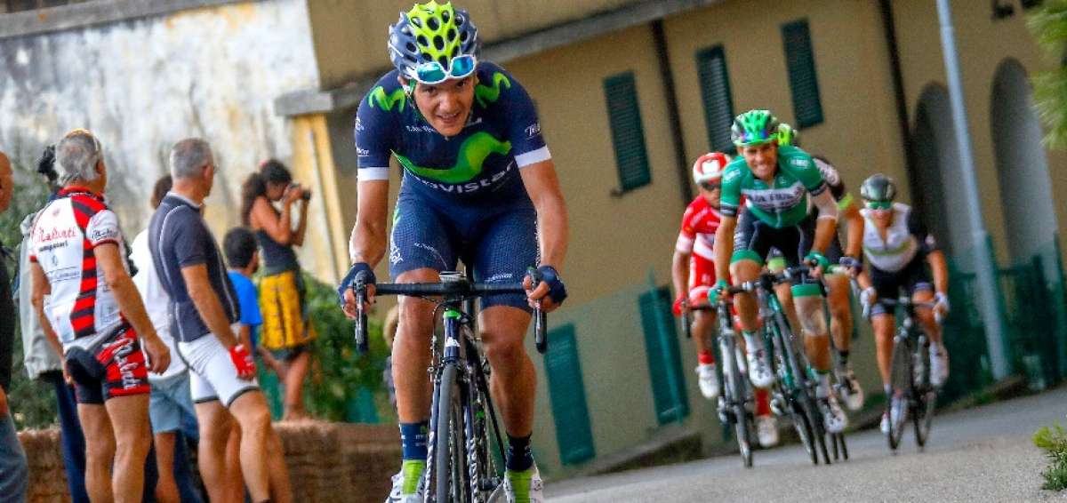 Carapaz, nacido en Carchi, fich&oacute; esta temporada por el Team Movistar.