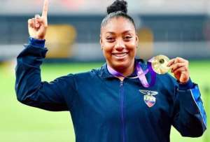 Juleisy Angulo consigui&oacute; un oro hist&oacute;rico para Ecuador