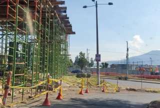 La Prefectura informó sobre el cierre de la Autopista General Rumiñahui. 