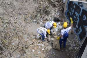 La quebrada Santa Ana est&aacute; ubicada en el norte de la capital.