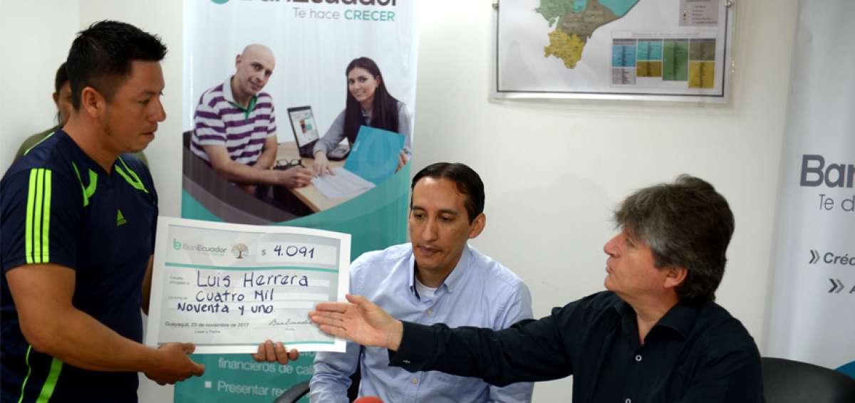 BanEcuador ha colocado $ 177,1 millones en cr&eacute;ditos desde el mes de mayo y espera llegar a los $ 1.200 millones dentro de cuatro a&ntilde;os.