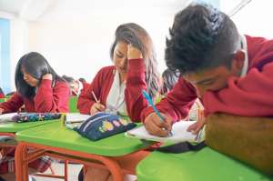 Hombres y mujeres reciben la misma carga horaria en colegios, tambi&eacute;n participan en talleres y programas recreativos sin distinci&oacute;n. Foto: Santiago Aguirre |  El Tel&eacute;grafo