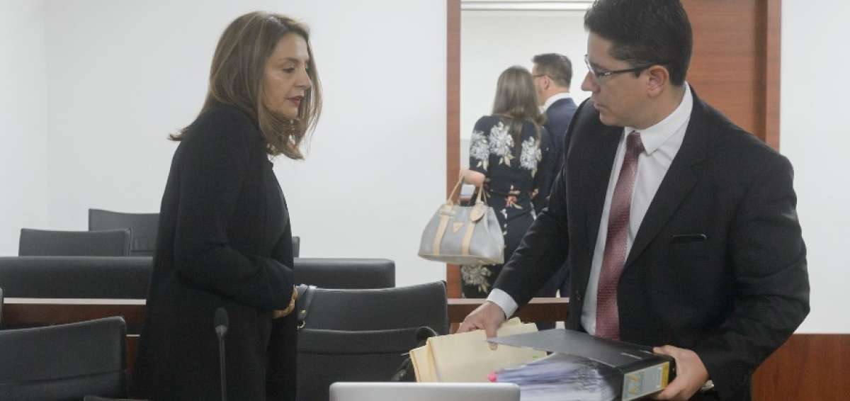 Las partes procesales dejaron la sala cuando la audiencia fue declarada fallida.