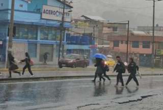 Lluvias y bajas temperaturas para la tarde y noche de este domingo 13 de noviembre