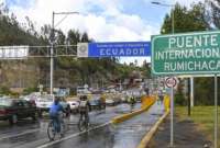 Vehículos ecuatorianos también se someterán al pico y placa en Ipiales