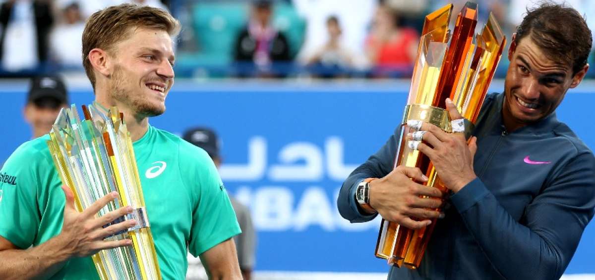 Nadal conquista su cuarto t&iacute;tulo en Abu Dabi tras vencer a Goffin