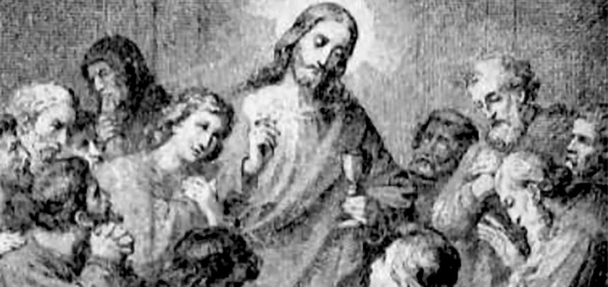 La &uacute;ltima cena de los ap&oacute;stoles con Jes&uacute;s