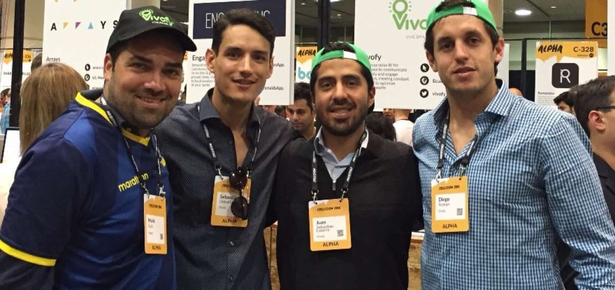 Mor&iacute;s Gutt, Sebasti&aacute;n Del Salto, Juan Sebasti&aacute;n La Torre y Diego Rom&aacute;n son las mentes detr&aacute;s de la plataforma Vivofy, que sirve en el campo del marketing.