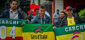 A Omar, Marlon Escobar, Fernando Revel&oacute; y Jos&eacute; Luis Huertas se los puede reconocer con facilidad porque flamean los colores verde, amarillo y rojo de la provincia.