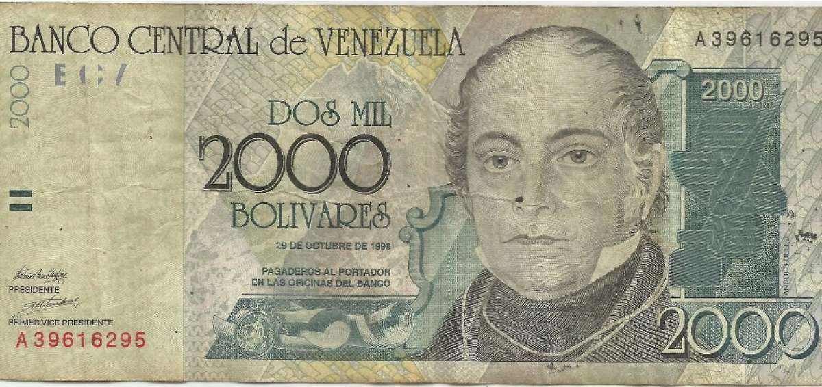Venezuela emitir&aacute; billete que supera 200 veces al actual de mayor denominaci&oacute;n