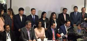 En rueda de prensa, legisladores anunciaron que cuentan con pruebas suficientes en contra del titular de la Judicatura.