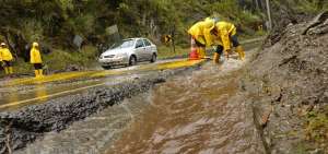 El invierno da&ntilde;&oacute; 4 mil metros de carretera en Tungurahua