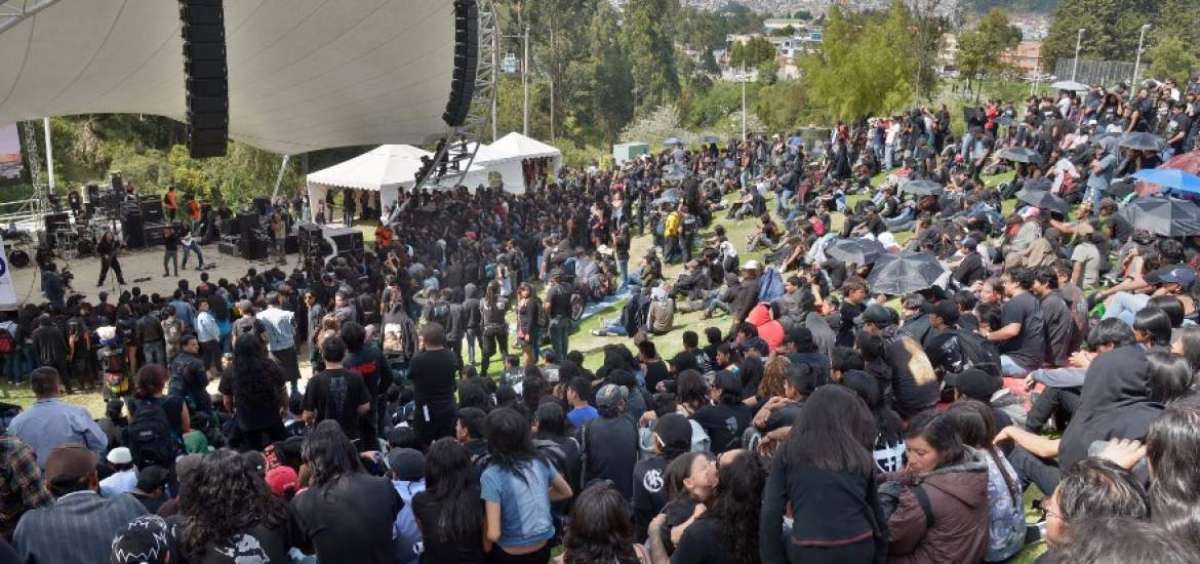 Los conciertos de rock en la concha ac&uacute;stica de La Villaflora durante el &uacute;ltimo d&iacute;a del a&ntilde;o se han convertido en una tradici&oacute;n desde hace 3 d&eacute;cadas.