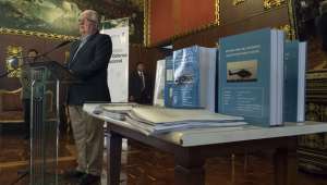 El ministro Fernando Cordero hizo el anuncio esta ma&ntilde;ana en rueda de prensa. Foto: John Guevara / EL TEL&Eacute;GRAFO