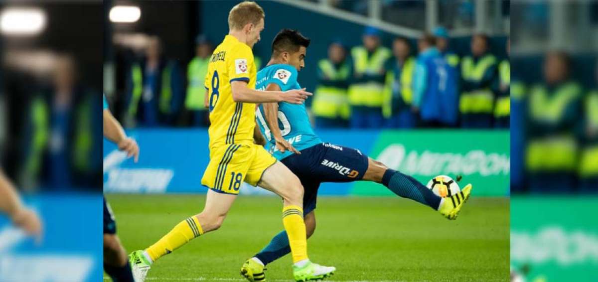 Noboa debut&oacute; con el Zenit ante su exclub