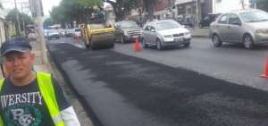 Dos carriles de la av. Plaza Da&ntilde;&iacute;n est&aacute;n cerrados por obras