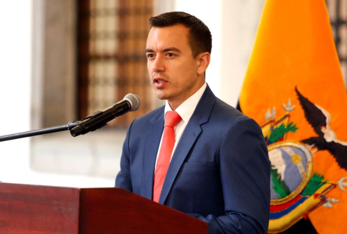 El presidente Daniel Noboa envió un mensaje a través de su cuenta oficial de X .