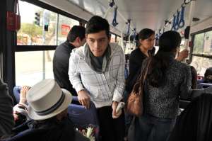 Seg&uacute;n la encuesta llevada a cabo por la Universidad Polit&eacute;cnica Salesiana, el transporte urbano ha mejorado. Fotos: Jos&eacute; Luis Llivisaca / El Tel&eacute;grafo