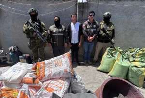 Ejército desarticula centro clandestino de procesamiento de oro en el norte de Quito