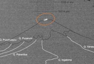 IG explica en qué consisten las anomalías termales y la luz que se observa en el cráter del volcán Cotopaxi