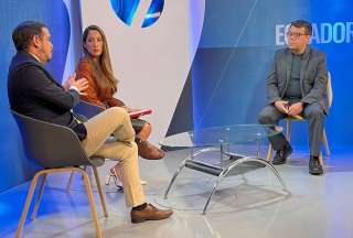 Jorge García, subdirector del INEC, habló en Ecuador TV. 