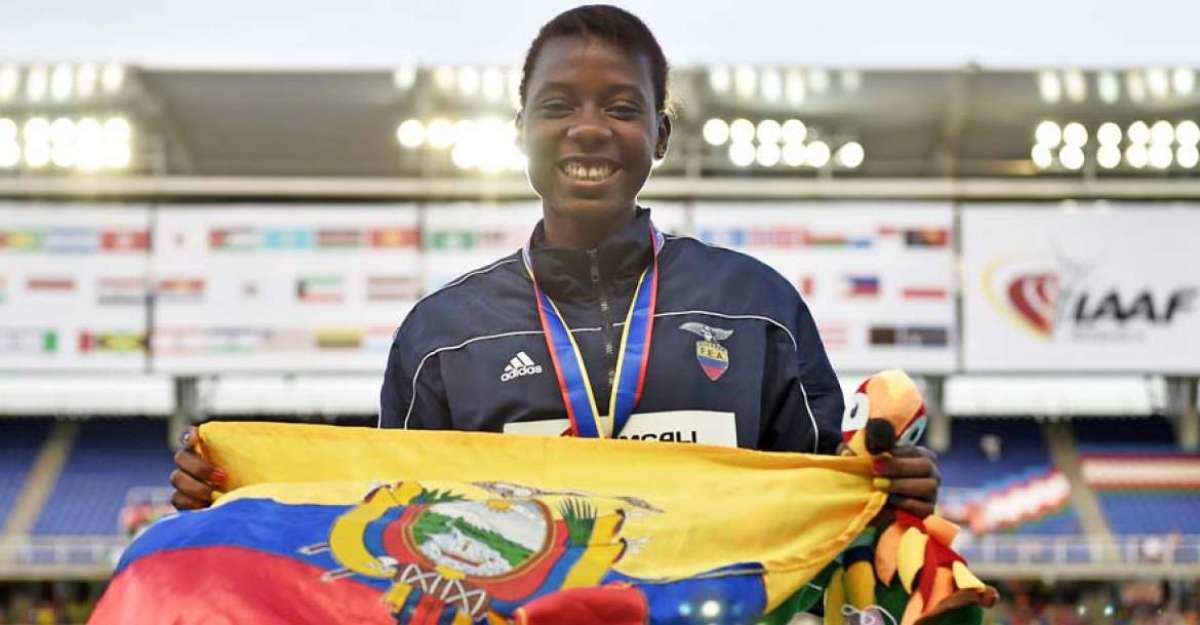 La vallista Maribel Caicedo es la mejor atleta prejuvenil de 2015