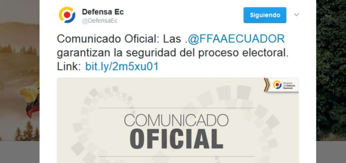 Ministerio y Comando Conjunto desmienten rumores de sublevaci&oacute;n