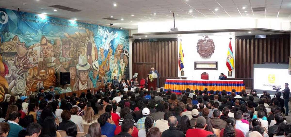 El alcalde Bol&iacute;var Castillo socializ&oacute; los diferentes temas que est&aacute;n dentro del Plan de Desarrollo.