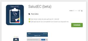 La app Salud EC se suma a la atenci&oacute;n frente al covid-19