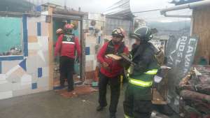 Explosi&oacute;n por fuga de gas en sector Martha Bucaram deja una persona herida (GALER&Iacute;A)