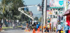 La intervenci&oacute;n en la av. Amazonas y el parque Isla Tortuga, en Quito, empez&oacute; en marzo de este a&ntilde;o.