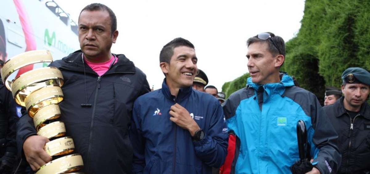Richard Carapaz lleg&oacute; a su tierra