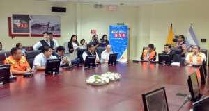 El COE se activ&oacute; en el ECU 911 en La Puntilla (Samborond&oacute;n). Foto: Twitter Gobernaci&oacute;n