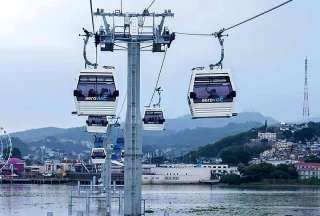 El servicio de la Aerovía fue suspendido temporalmente en Guayaquil