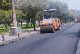 Trabajos en la avenida Eloy Alfaro continúan