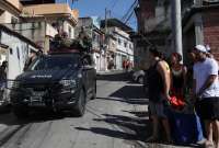 La Policía brasileña realizó un violento operativo para controlar la favela Alemao.