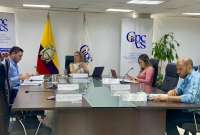 El Pleno del Cpccs desechó la terna de Guillermo Lasso.