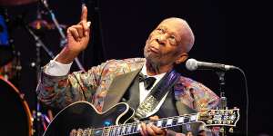 El legendario BB King, El rey del blues, muri&oacute; a los 89 a&ntilde;os
