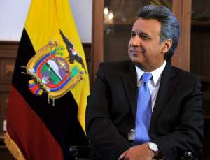 En d&iacute;as pasados, el exvicepresidente Lenin Moreno reiter&oacute; su "indeclinable lealtad al proceso de Revoluci&oacute;n Ciudadana". Foto: Archivo/Vicepresidencia