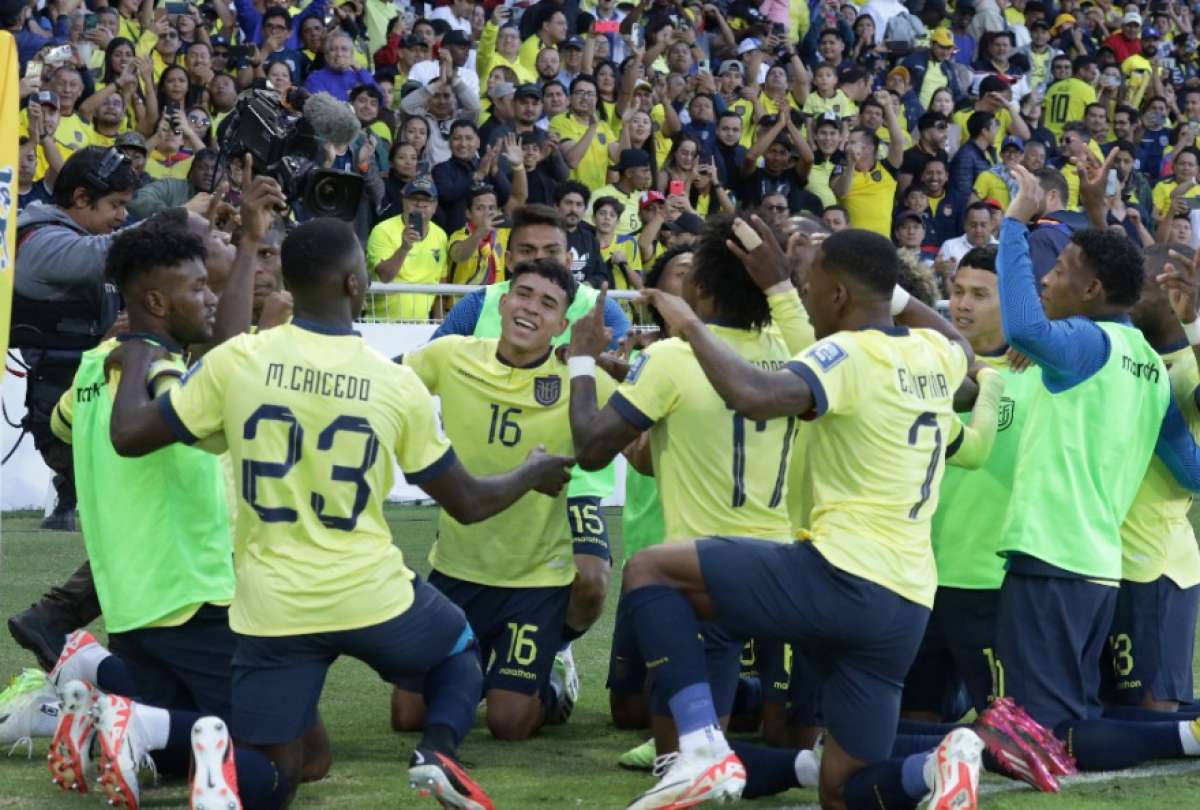 Ecuador se ubica en el puesto 38 del rankin FIFA