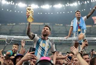 Lionel Messi dijo que por fin obtuvo el trofeo que siempre quiso ganar. 