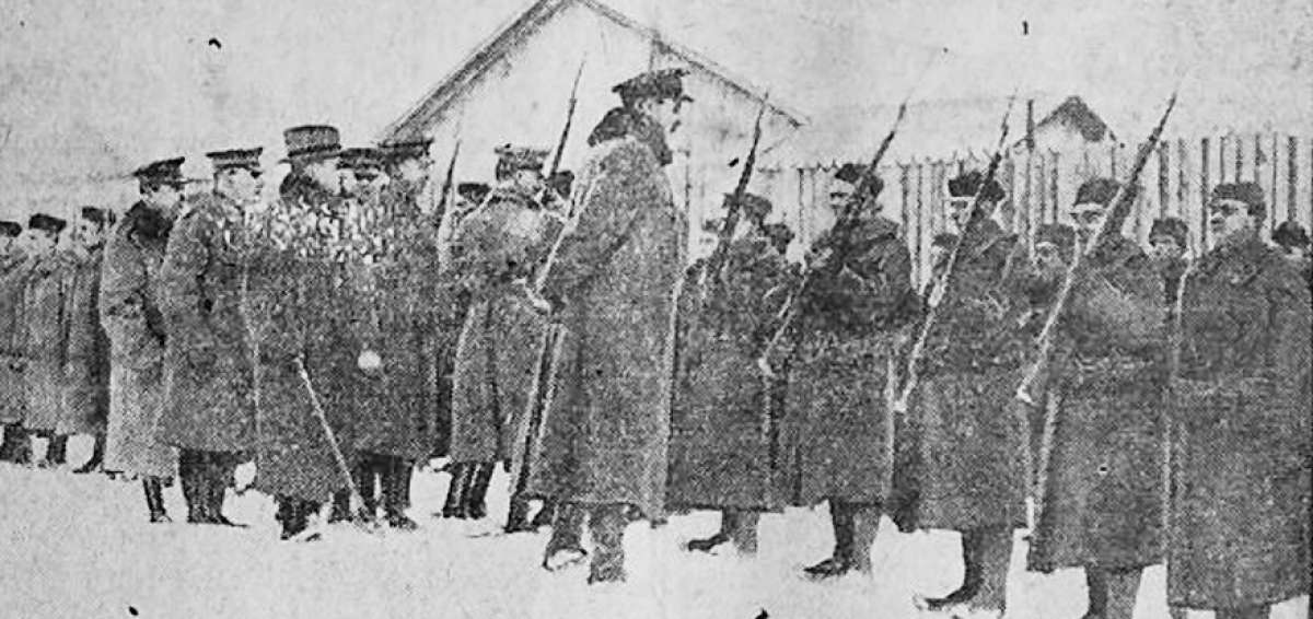 Fuerzas de EE.UU. y de Inglaterra unidos en Rusia